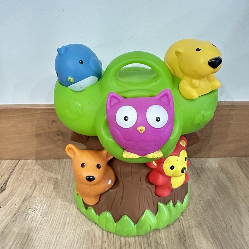 VTG Infantino Animal Tree Forest Friends Toy Fine Motor‎ Toddler Preschool Learn